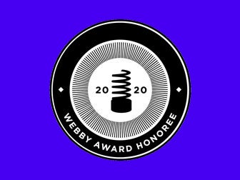 Webby Awards Official Honoree badge