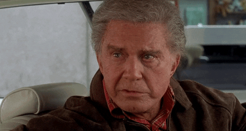Animated GIF of Uncle Ben from Spider-Man saying 'with great power comes great responsibility'