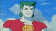 Captain Planet saying "the power is yours"