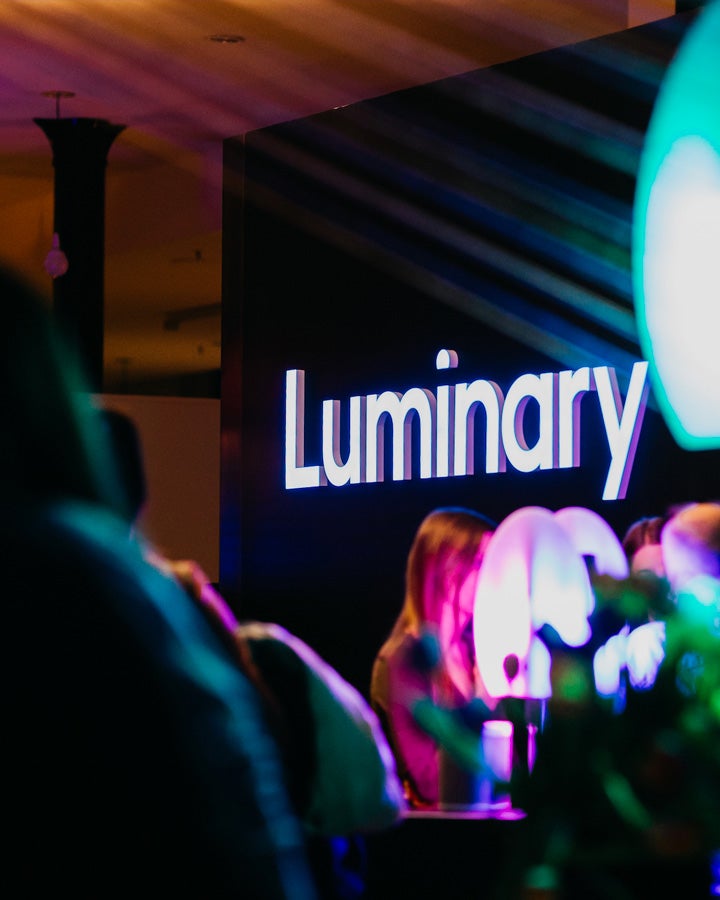 Illuminated Luminary sign