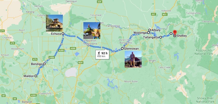 Map of Stage Three
